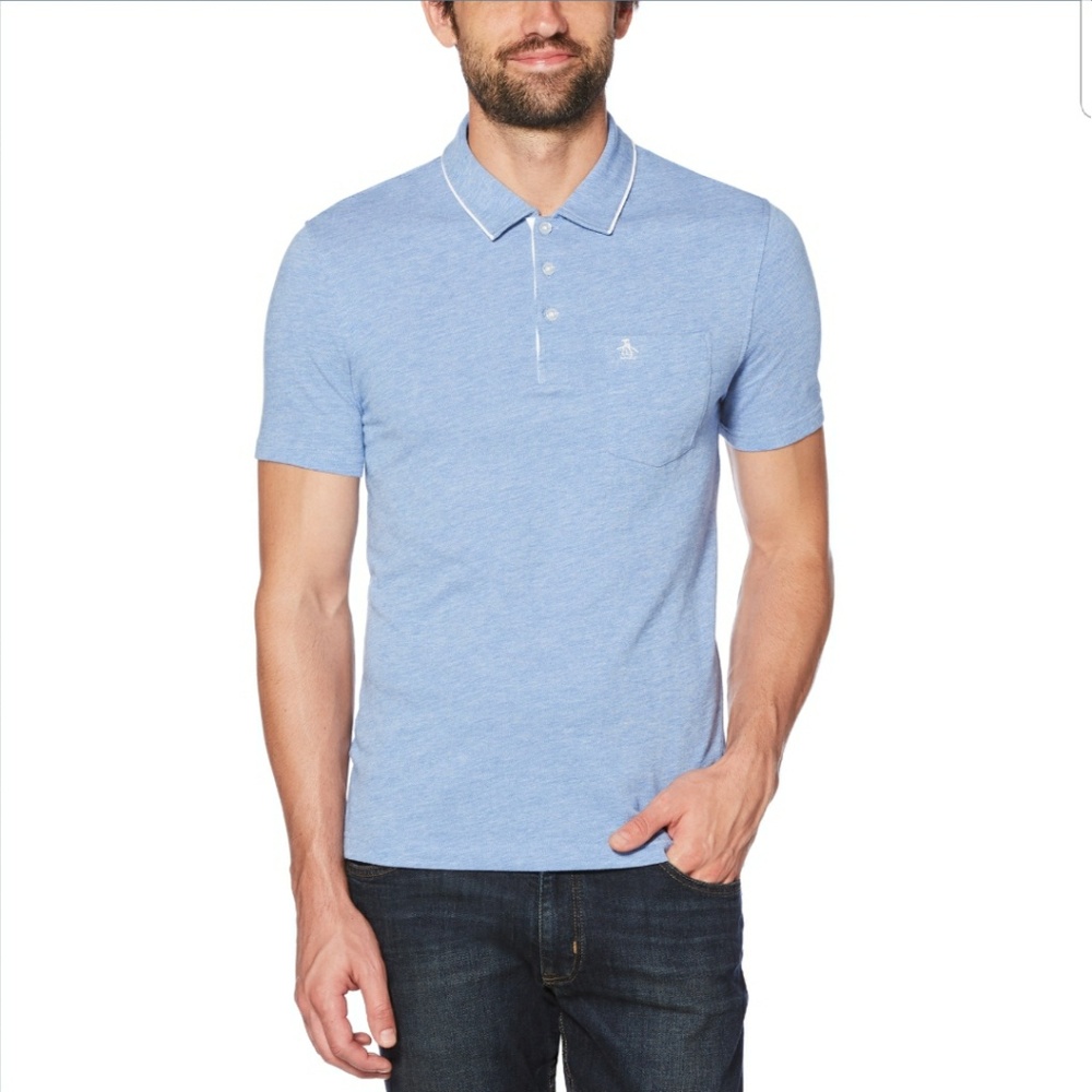 ORIGINAL PENGUIN BIRDSEYE POLO